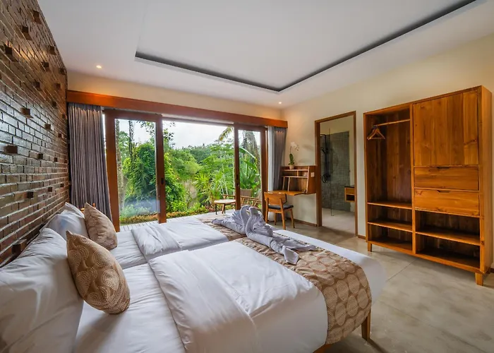 Eveuss Villa A Riverside Haven In Ubud فندق مبيت وإفطار